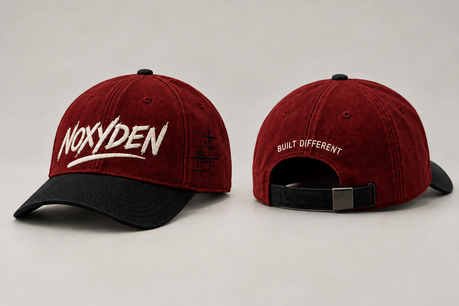 NOXYDEN ARCHITECT BLOOD RED — front and back