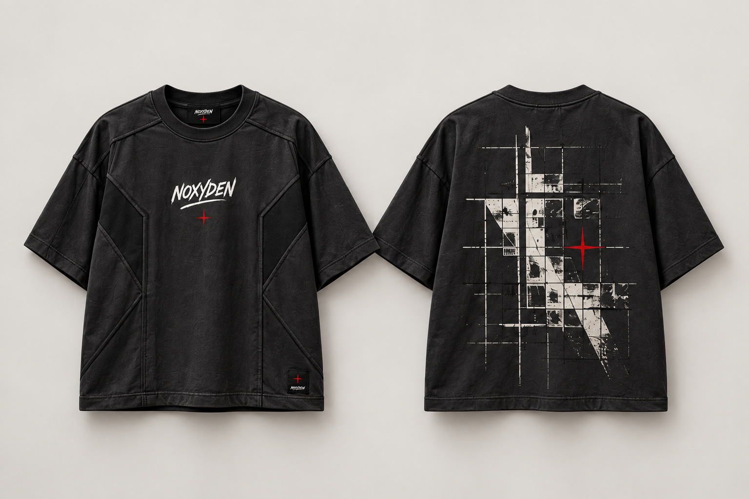 NOXYDEN ARCHITECT CHARCOAL — front and back